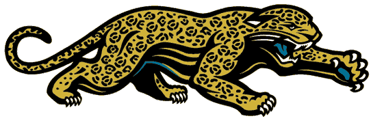 Jacksonville Jaguars 1995-2012 Alternate Logo fabric transfer version 2